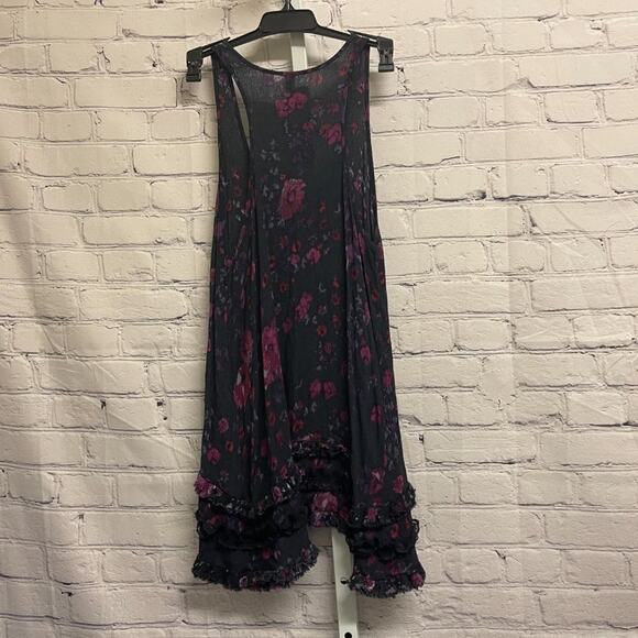 FREE PEOPLE - Embellished Floral Tank - Picture 2 of 5